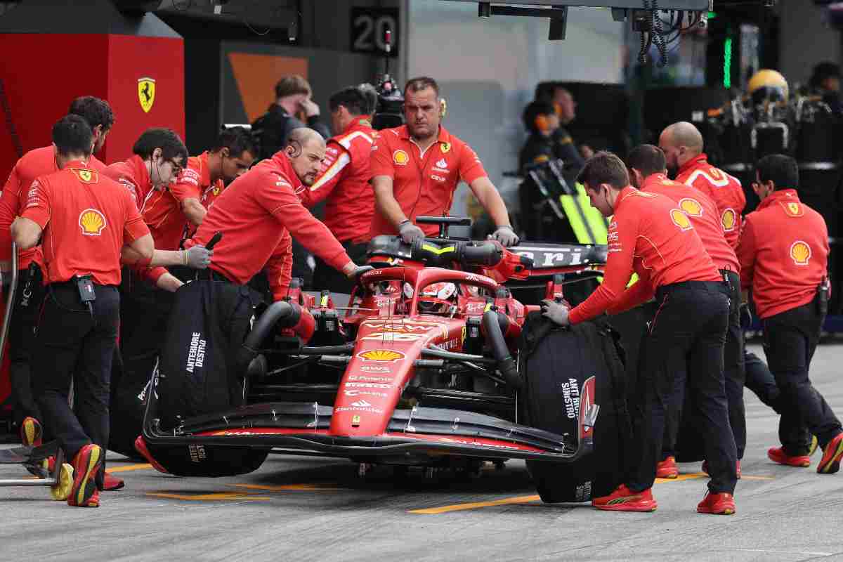 Leclerc retroscena risultati Sainz Ferrari